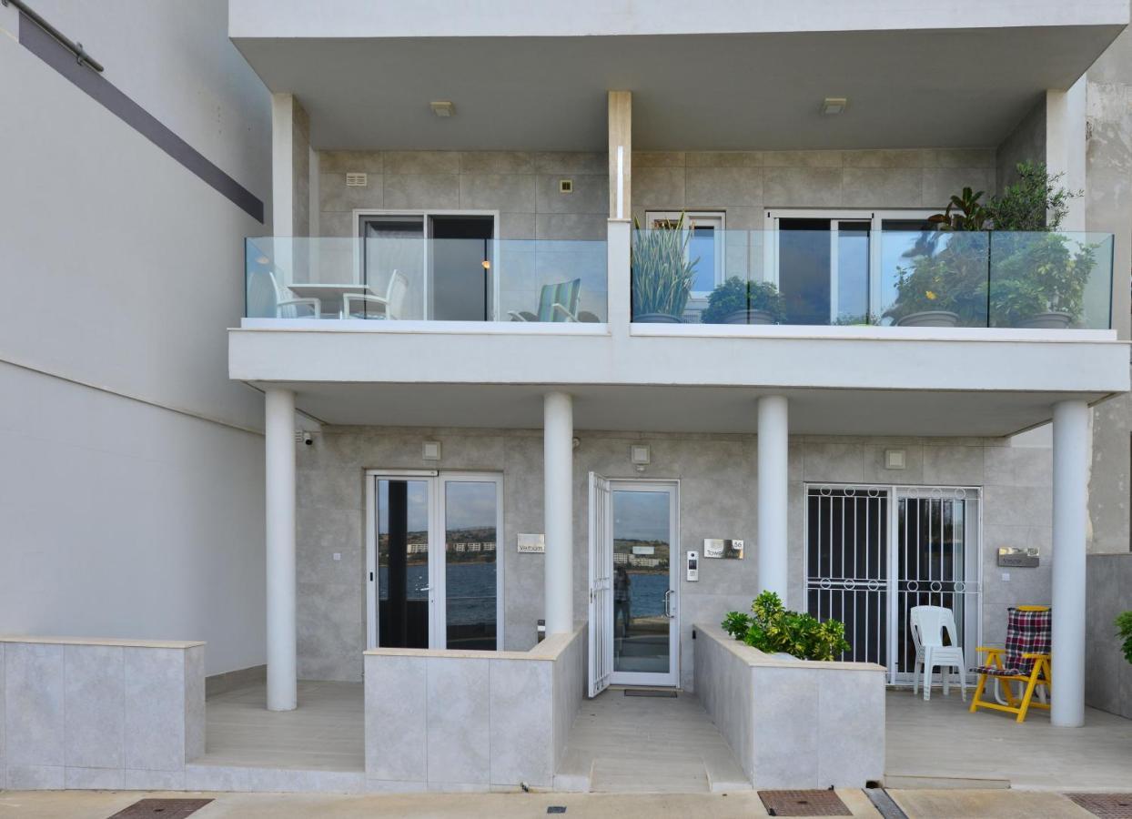No56 Tower View WATER'S EDGE SEAFRONT LICENSED APARTMENT Mellieħa Zewnętrze zdjęcie