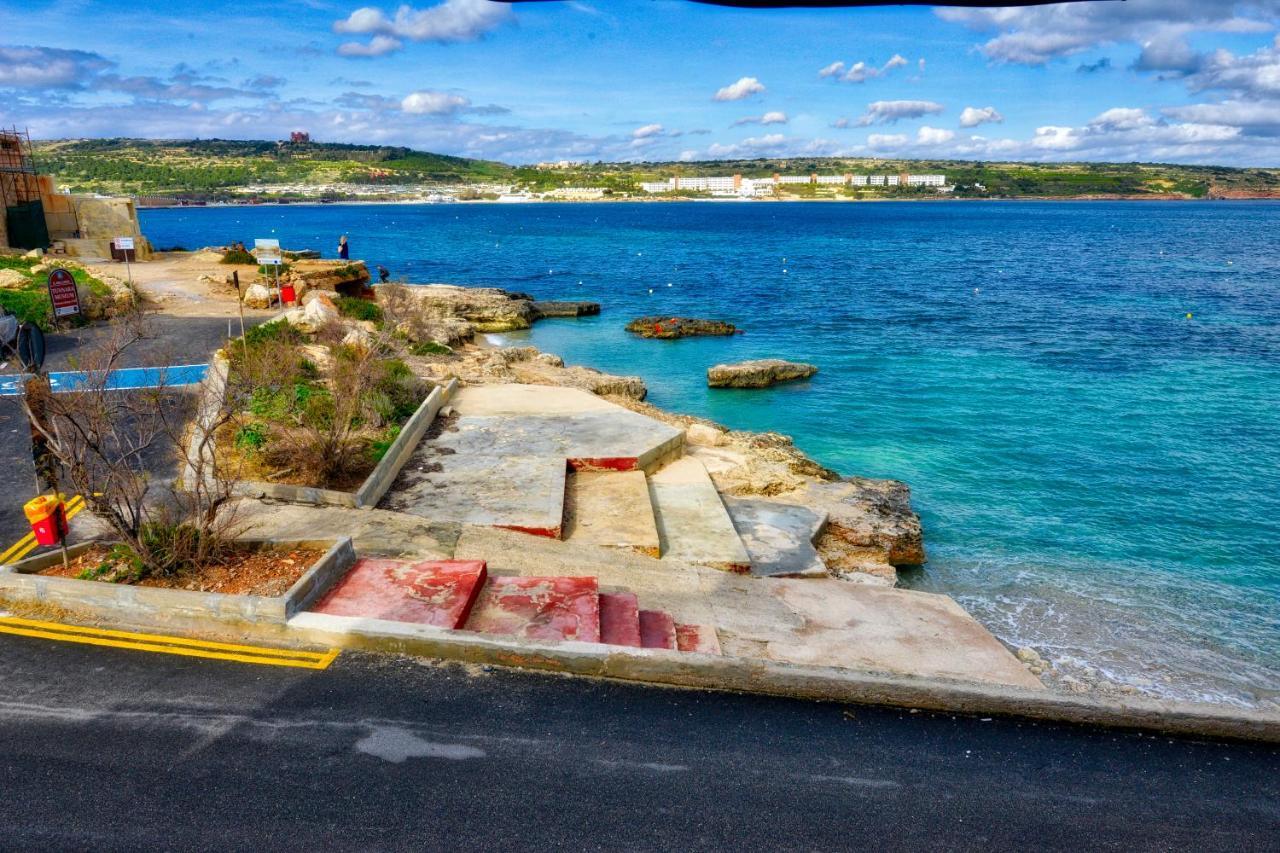 No56 Tower View WATER'S EDGE SEAFRONT LICENSED APARTMENT Mellieħa Zewnętrze zdjęcie